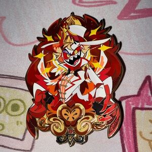 Hazbin Hotel Lucifer enamel pin